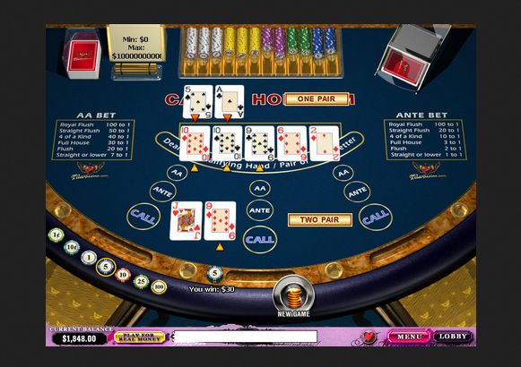 online casino game betting poker slots
